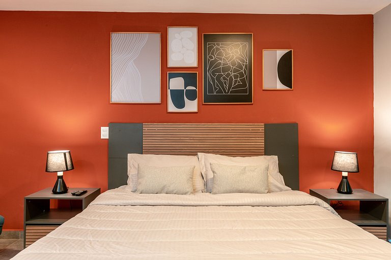 Loft moderno en el centro / cama Queen